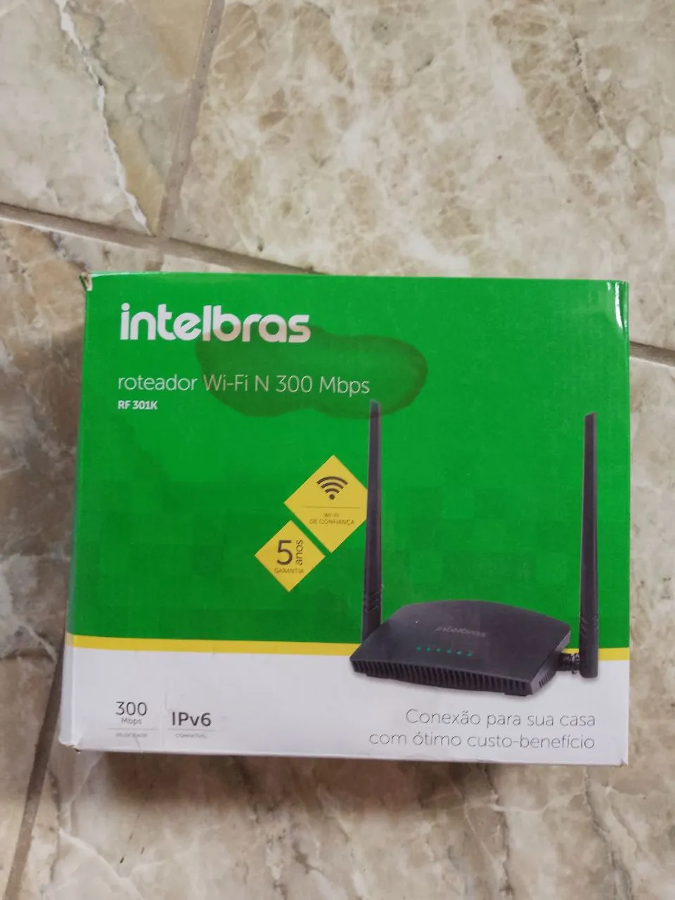 Roteador Wi-Fi Intelbras RF 301K 300Mbps