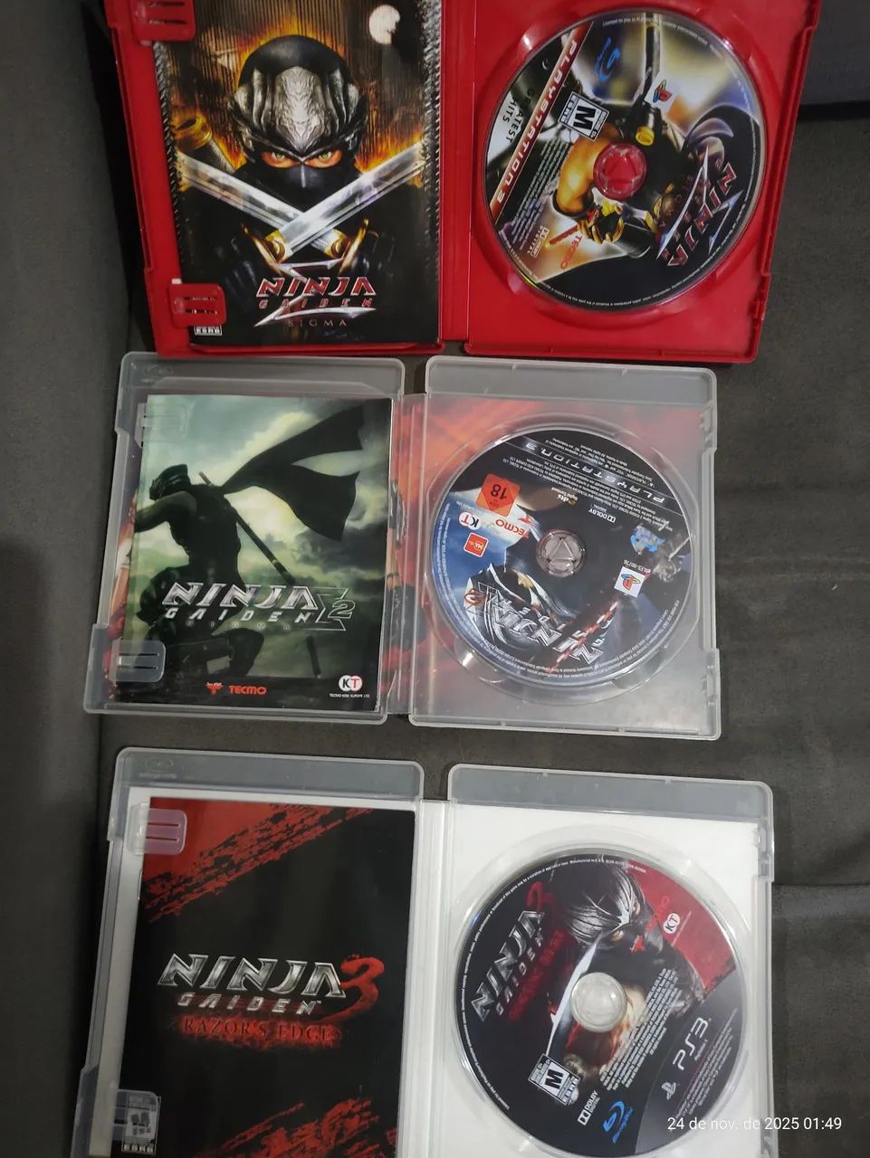 Trilogia Ninja Gaiden Ps3  - Foto 3