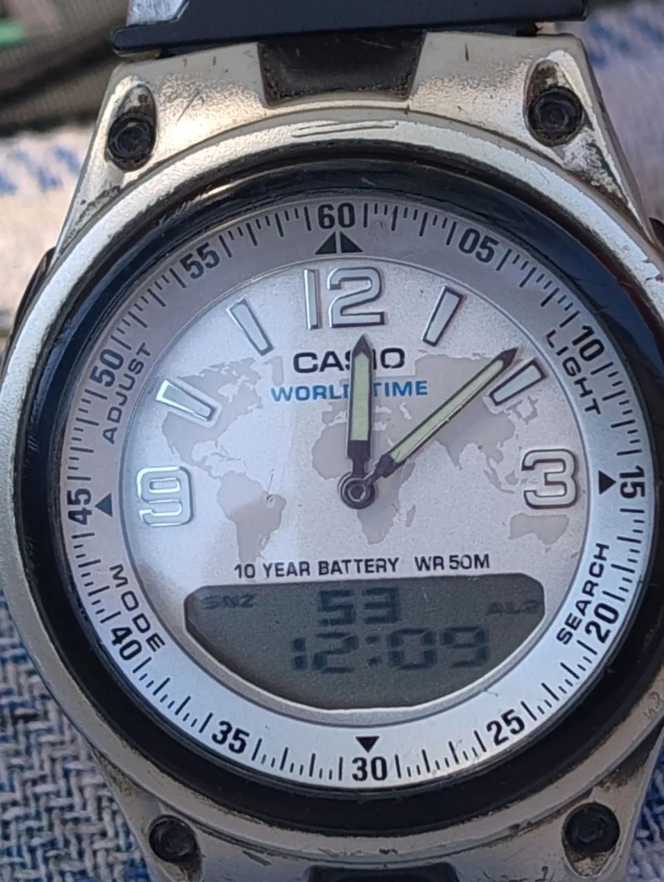 Relógio Casio Original Hora Mundial 