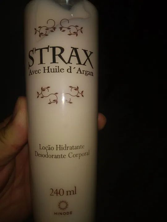 Loção Hidratante Corporal Strax com Óleo de Argan - 240ml