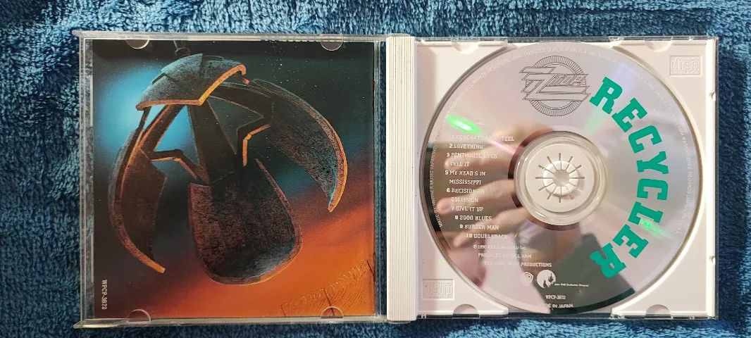 CD ZZ Top - Recycler (Importado Japão com OBI) - Foto 3
