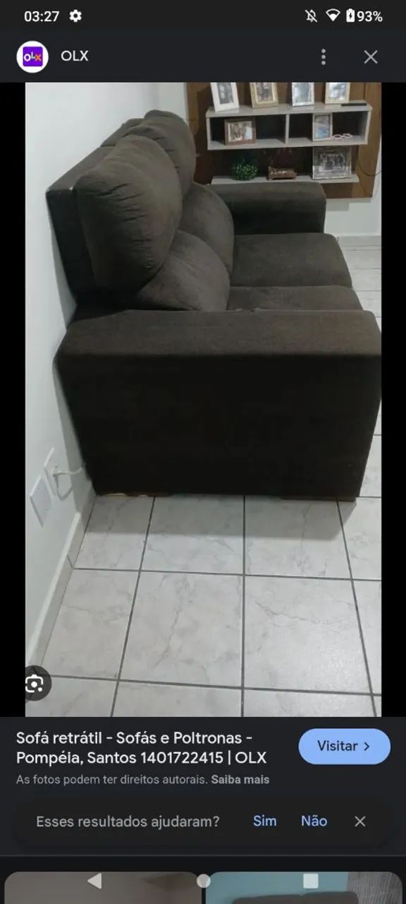 Sofá retrátil