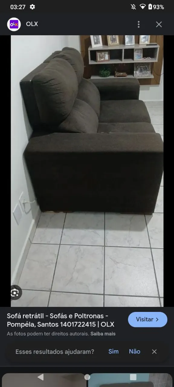 Sofá retrátil