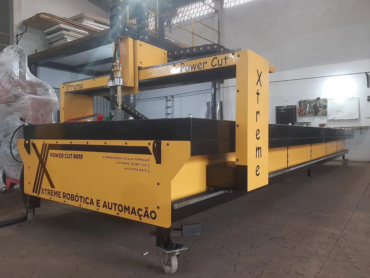 Mesa de corte de chapas cnc