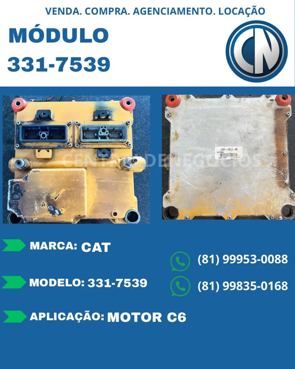Módulo CAT 331-7539 Motor C6