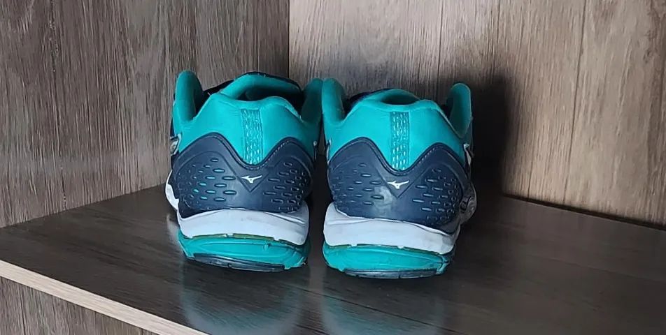 tênis mizuno wave azul tam 41 - Foto 2