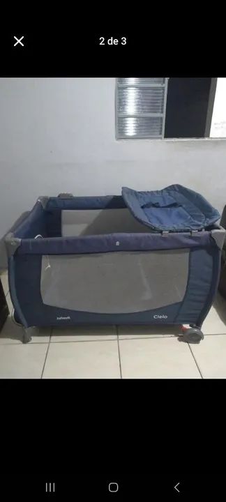 Berço chiqueirinho completo 