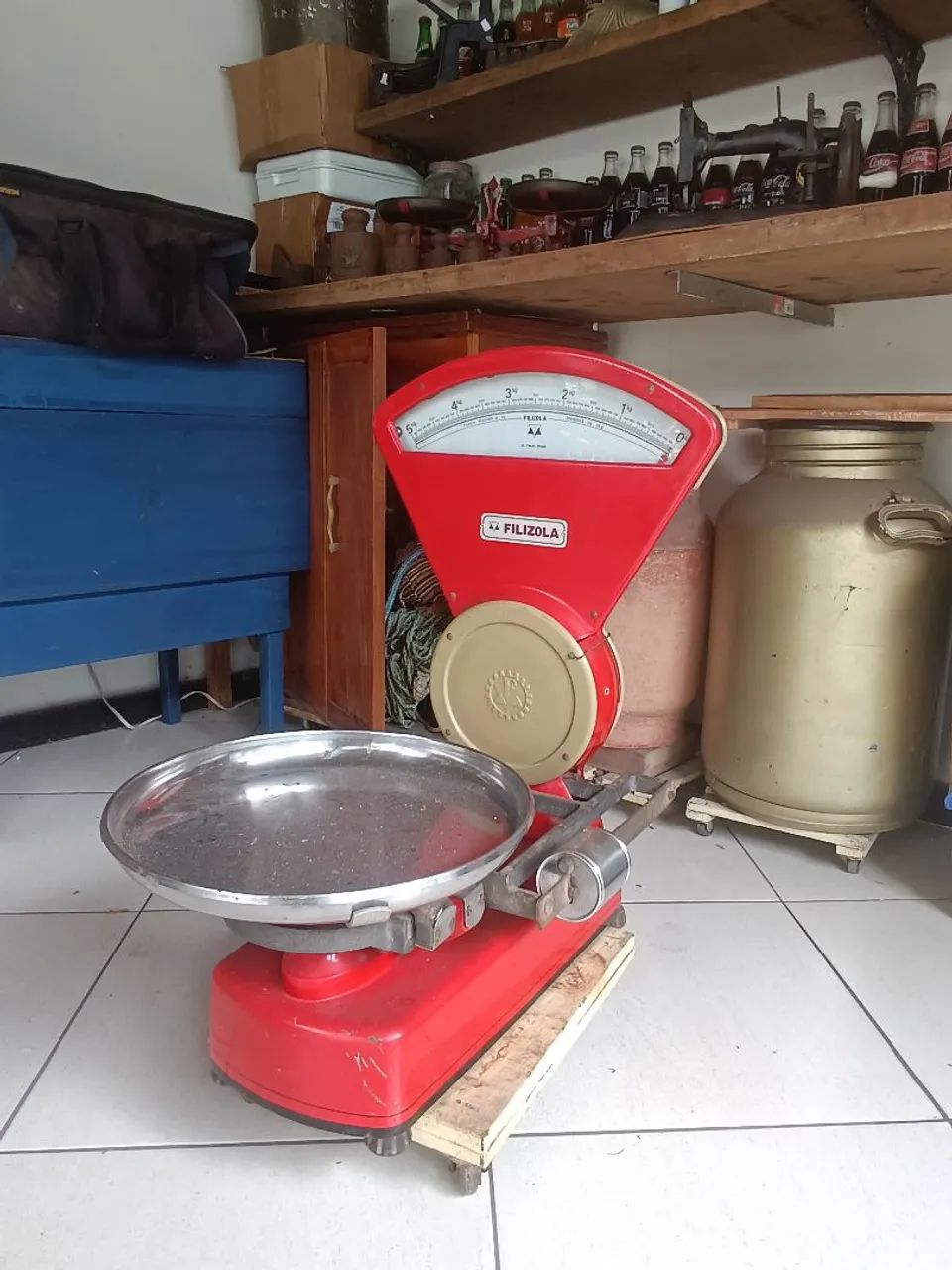 Balança antiga, perfeita pra Usar.