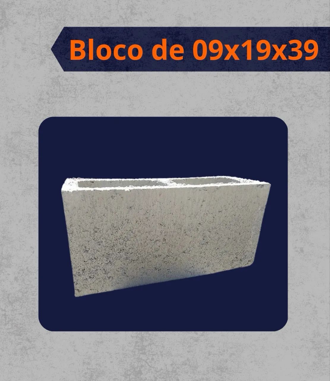 Bloco e calha de concreto 64850512591745121
