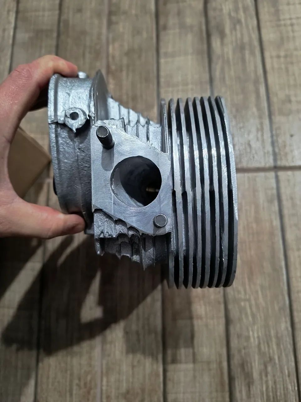 Par de Cabeçote VW Fusca 8 aletas - Foto 2