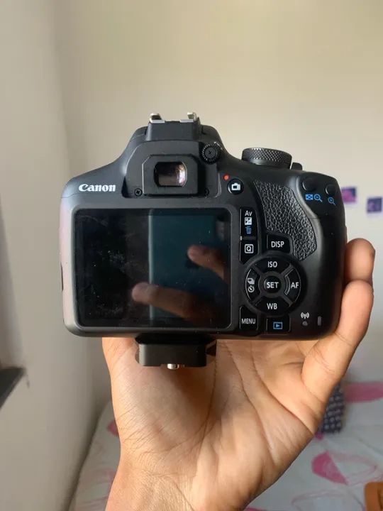 câmera profissional cânon t7 plus  - Foto 3