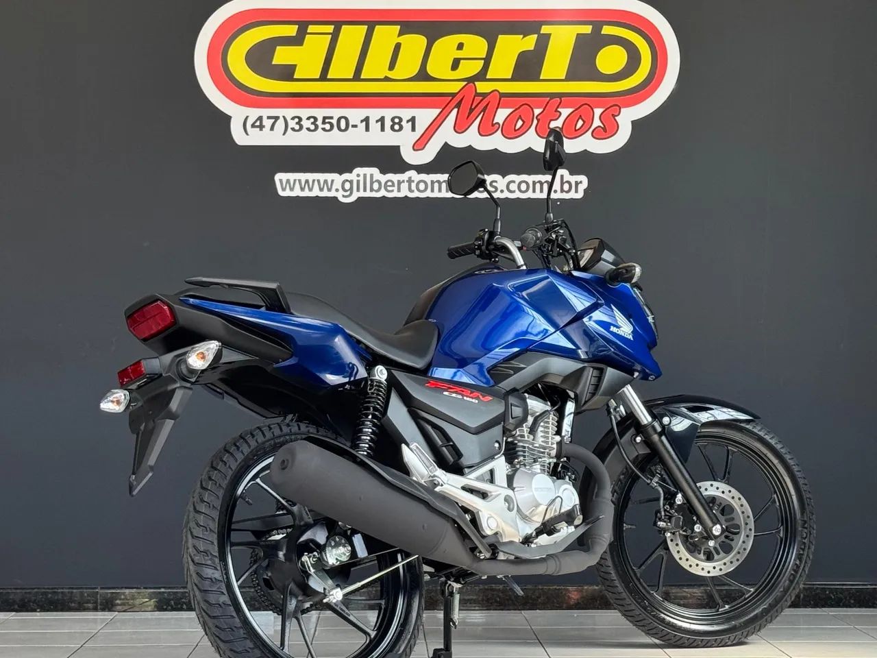 CG-160 FAN ZERO KM AZUL 2025/2025 - Foto 3
