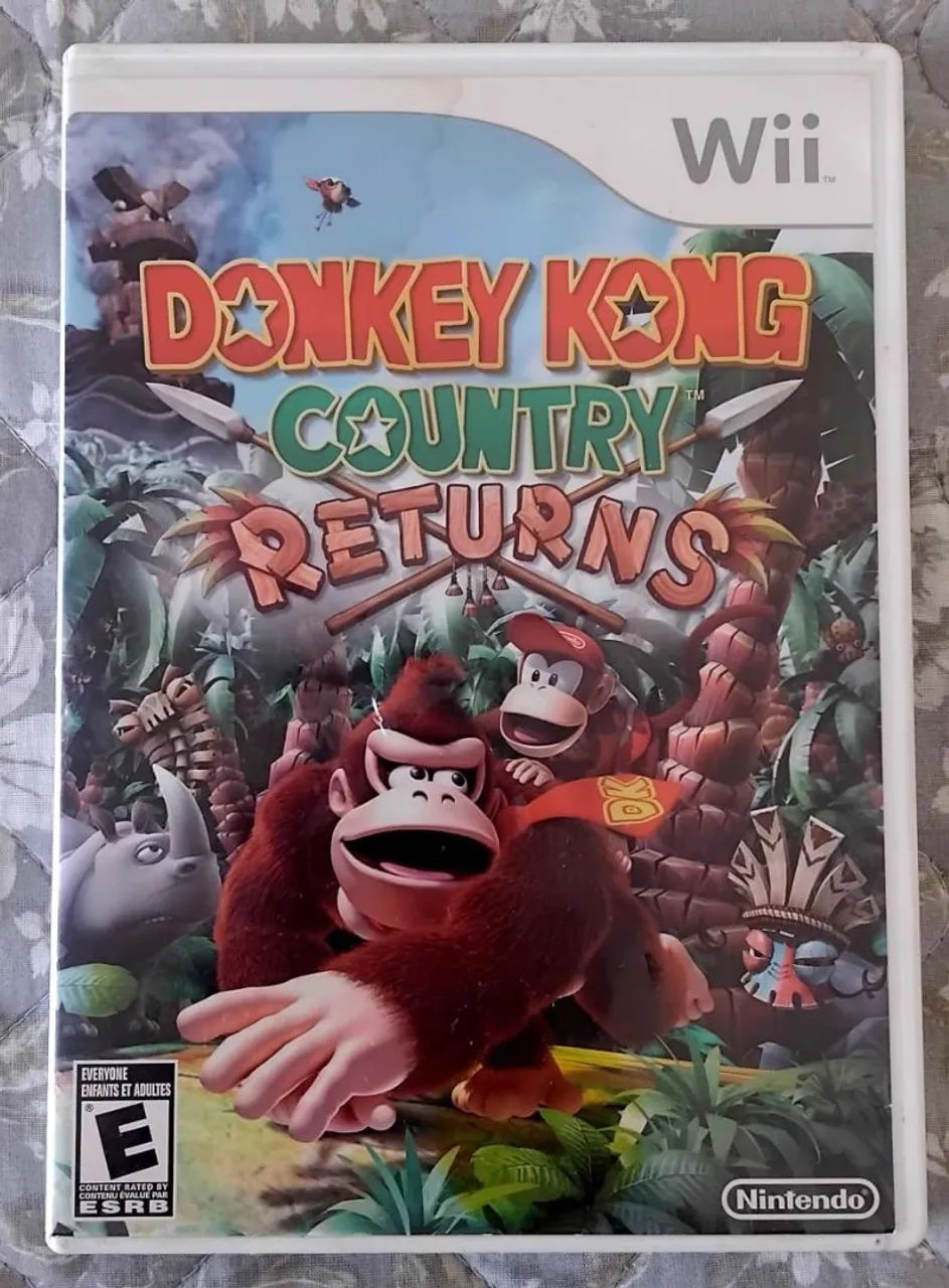 Vendo jogo Nintendo Wii  Donkey Kong Country Returns  original 