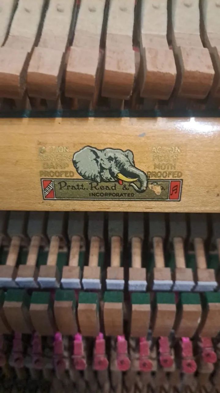 Restaurado - Piano Brasil Luxo - 1943 - Foto 5