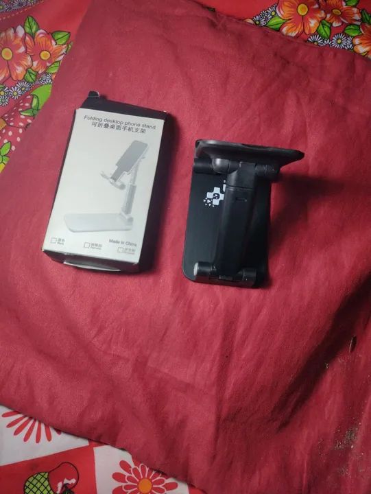 Suporte para Celular Dobrável para Mesa - Foto 4