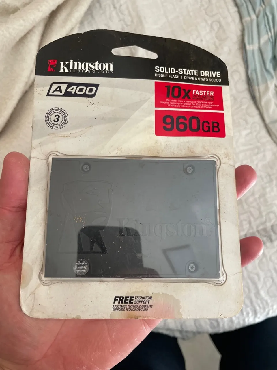 SSD Kingston A400 960GB - Novo Lacrado na Caixa