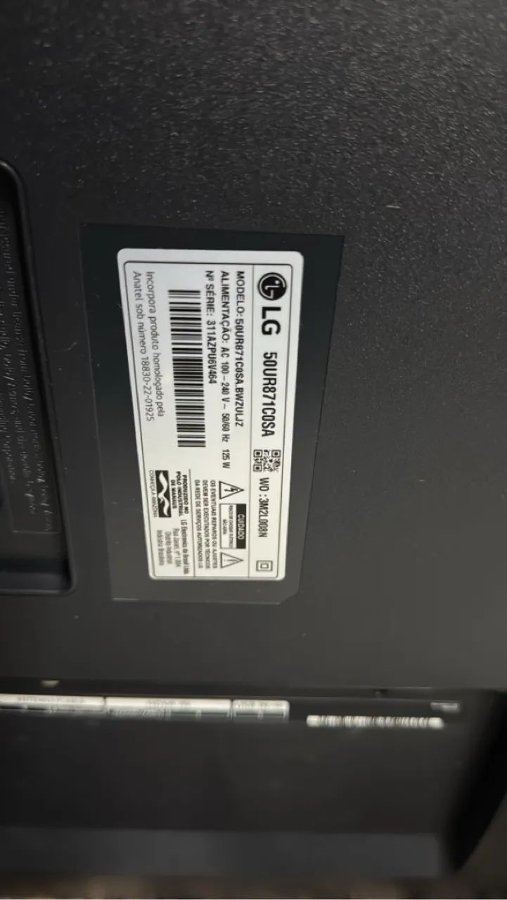 Tv LG 50 polegadas smart borda infinita lançamento .  - Foto 2