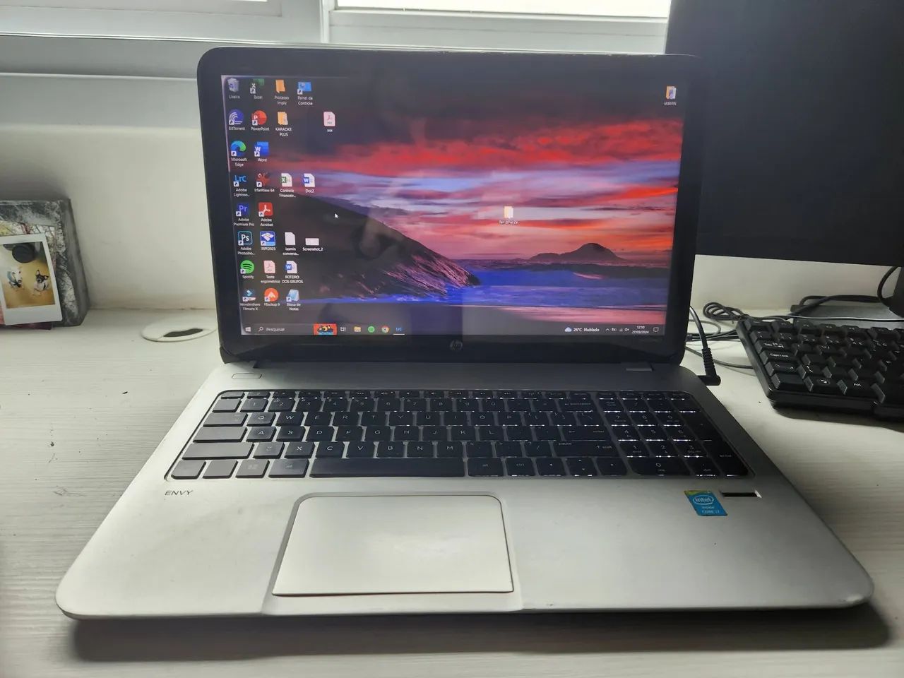 Notebook HP envy SSD 512Gb i7 8gb RAM64312420470018122