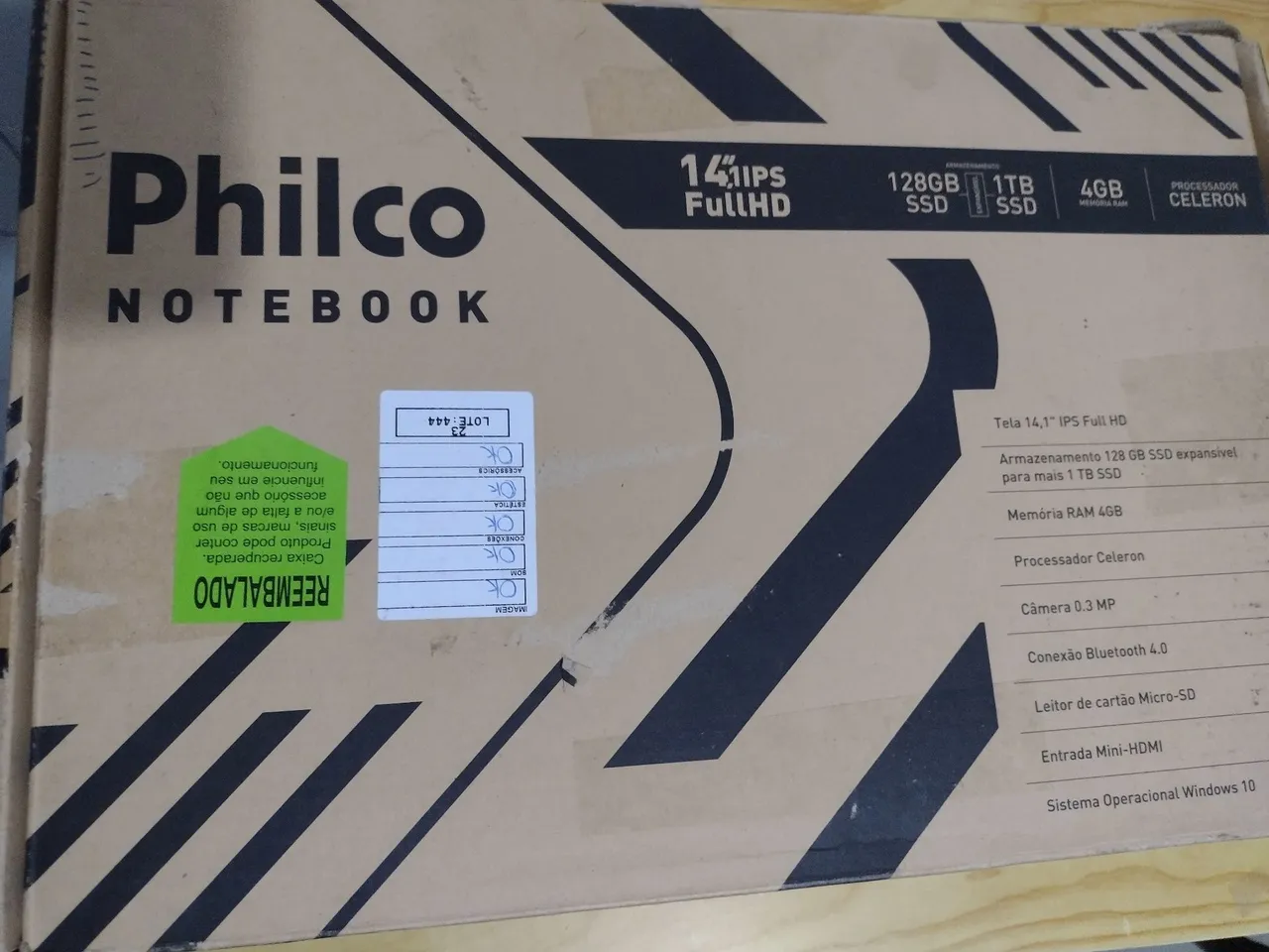 Notebook Philco