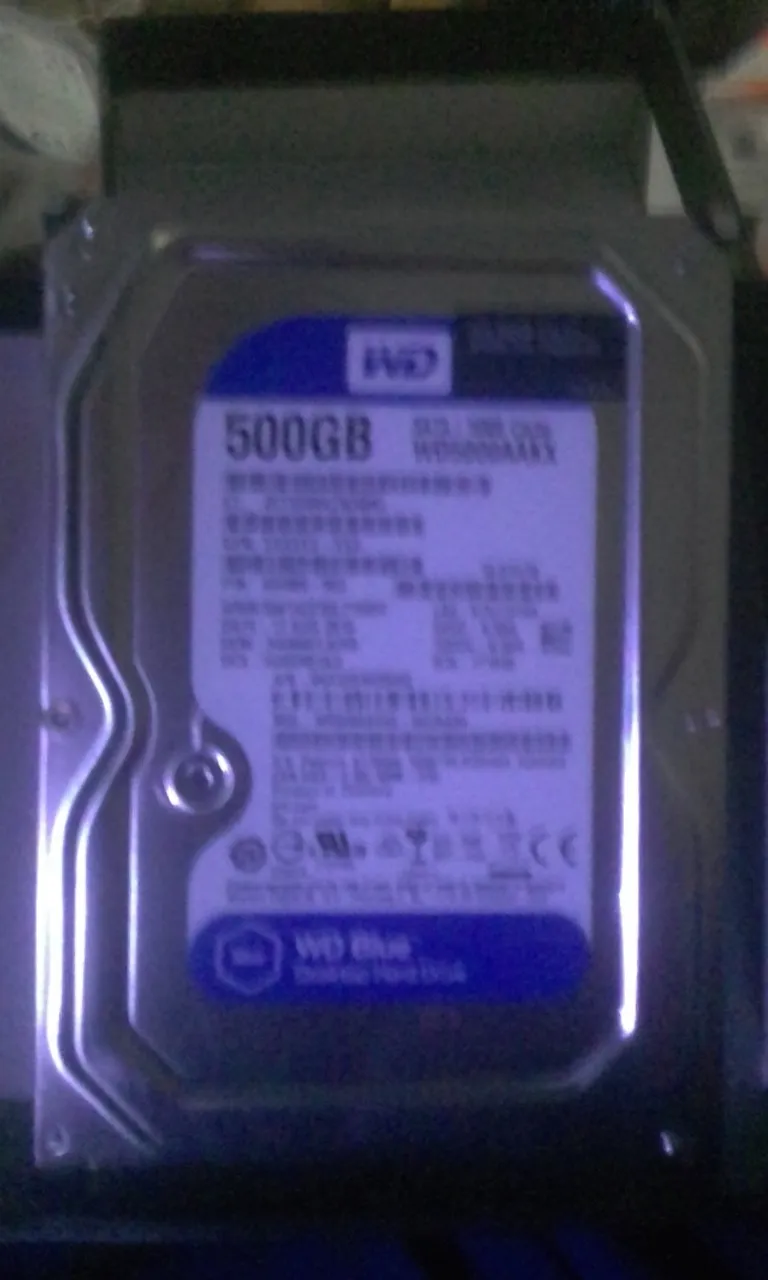 HD 500 Gb PC WD Blue