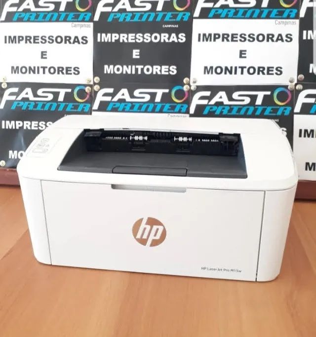 Impressora HP LaserJet Pro M15w laser mono wifi e usb  