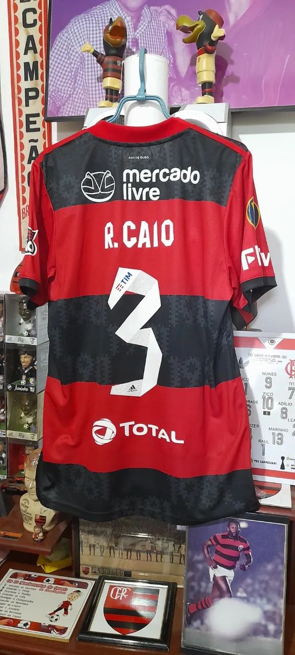 Camisa flamengo adidas 2022 ( número 3 / Rodrigo Caio  - Foto 2