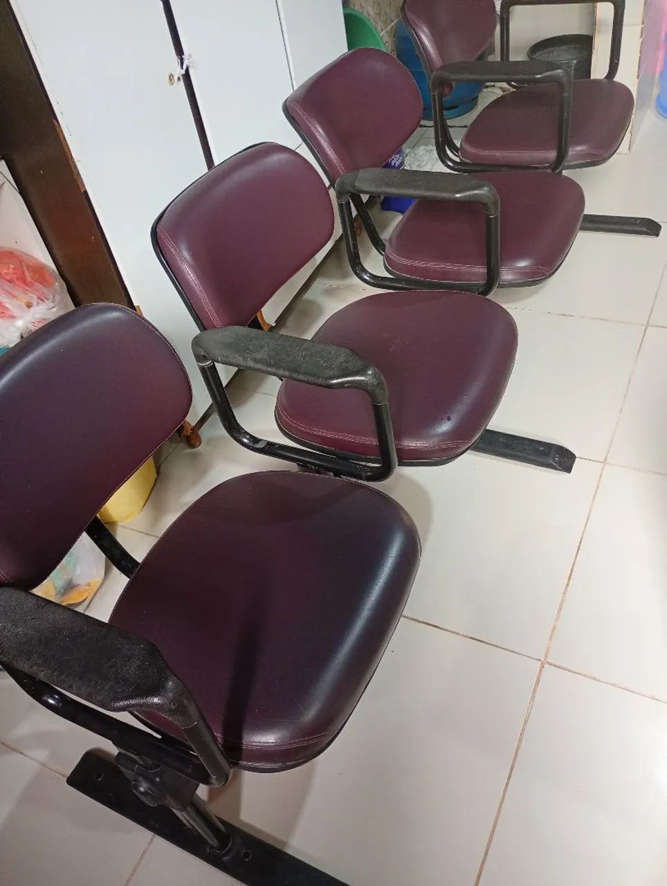 Cadeiras flex conjunto de 4 acentos. - Foto 2