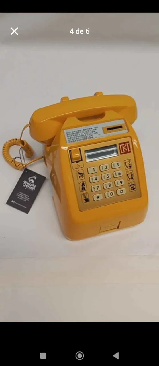 Telefone Fixo Antigo -