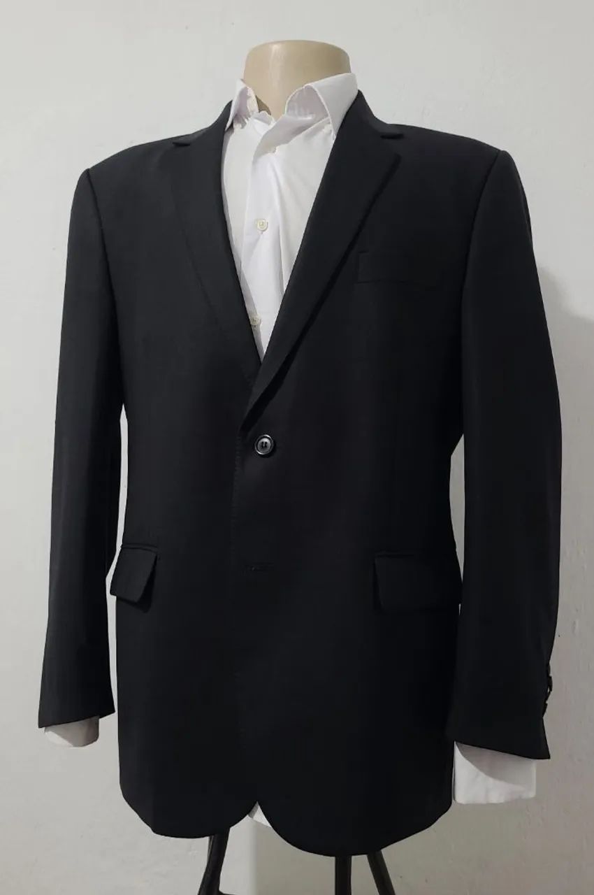 Blazer Sim Preto N° 52, bonito, elegante, original, confortável, sofisticado.  - Foto 2