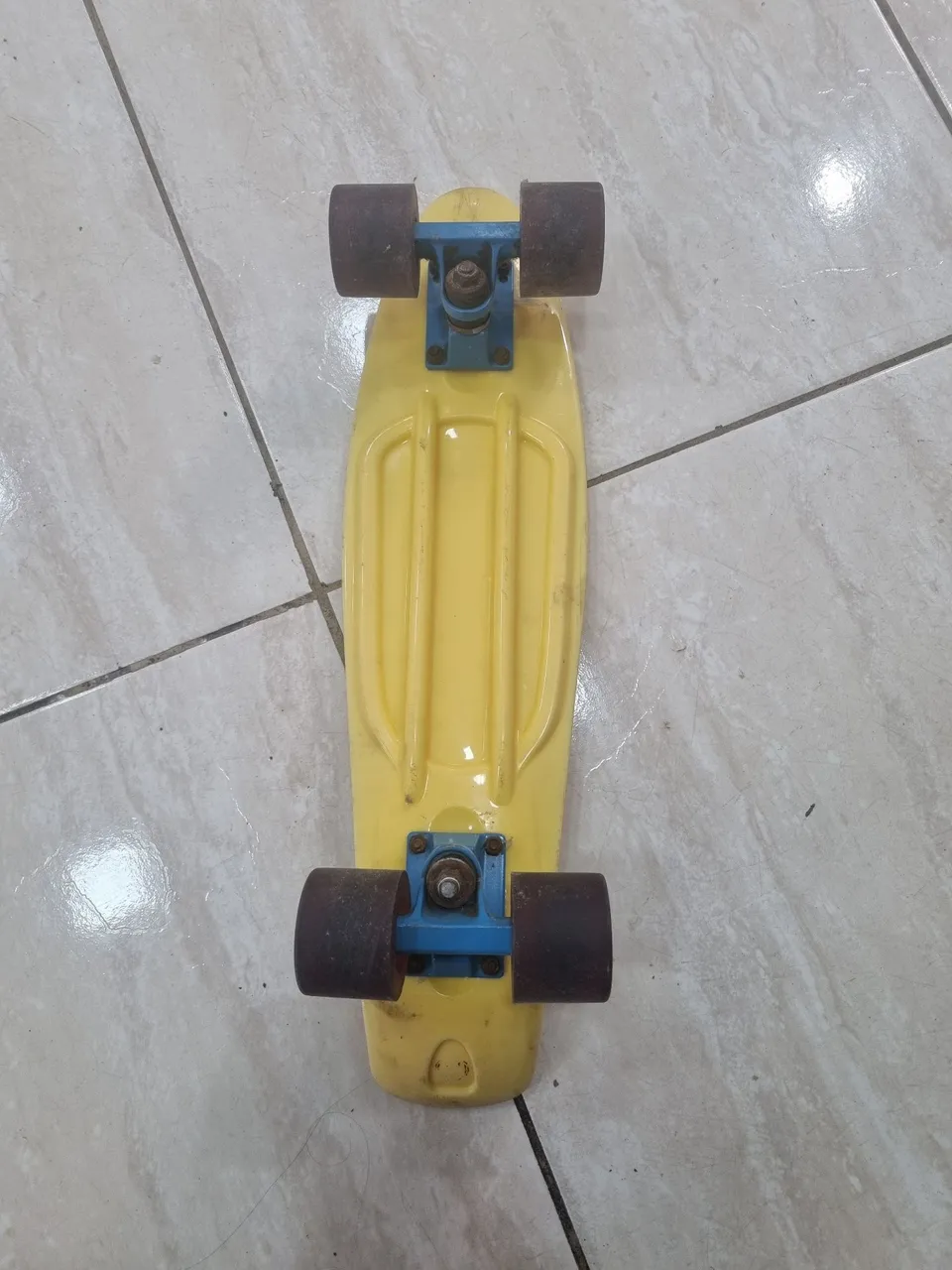 Skate Mini Penny Amarelo