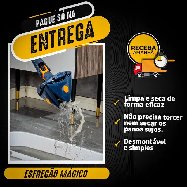 Esfregão mágico multifuncional