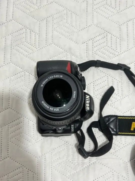 Câmera profissional Nikon D3100 - Foto 3