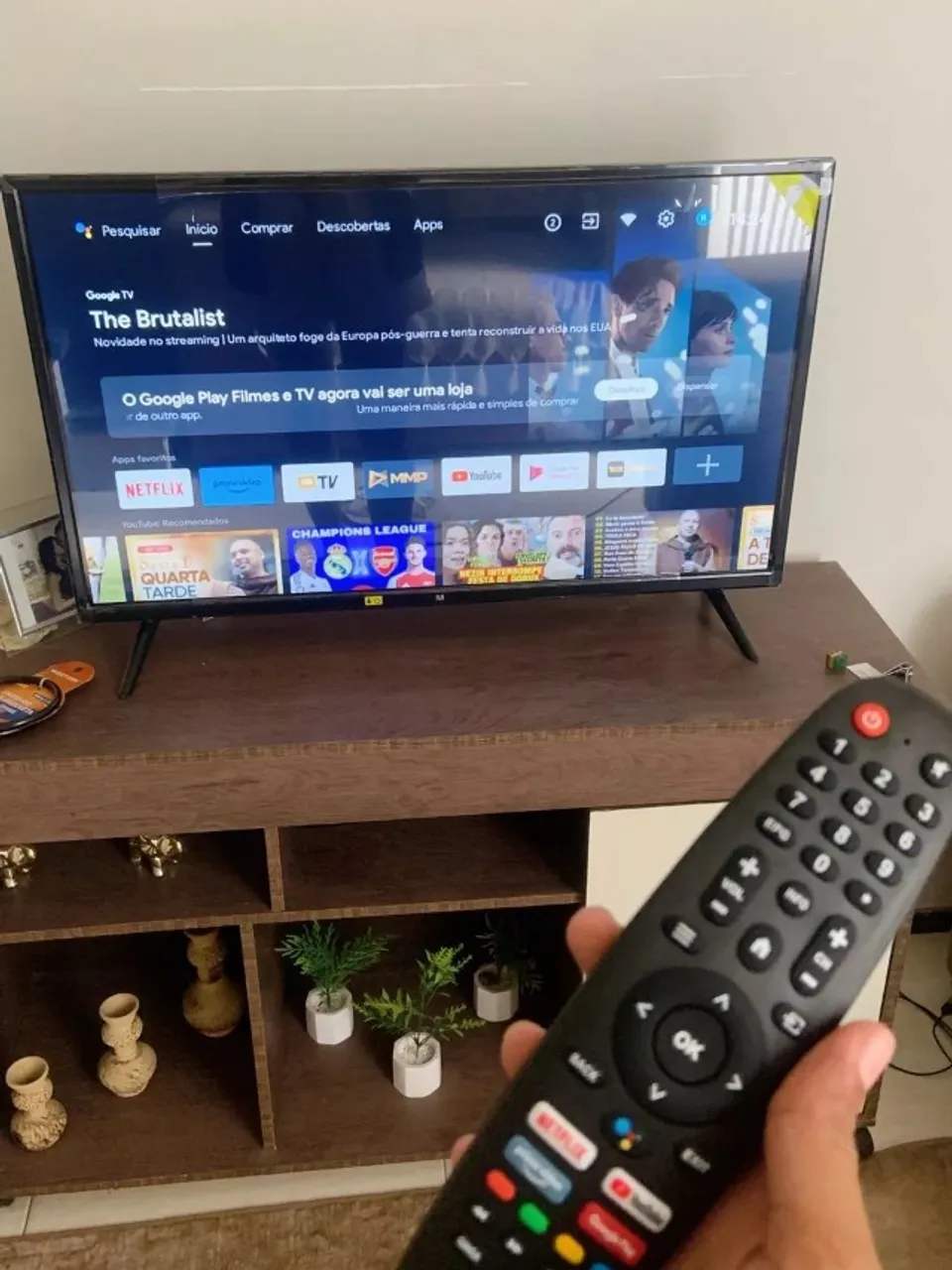 Smart TV DLED 32 HD Multi Android 11 Lacrada com NF