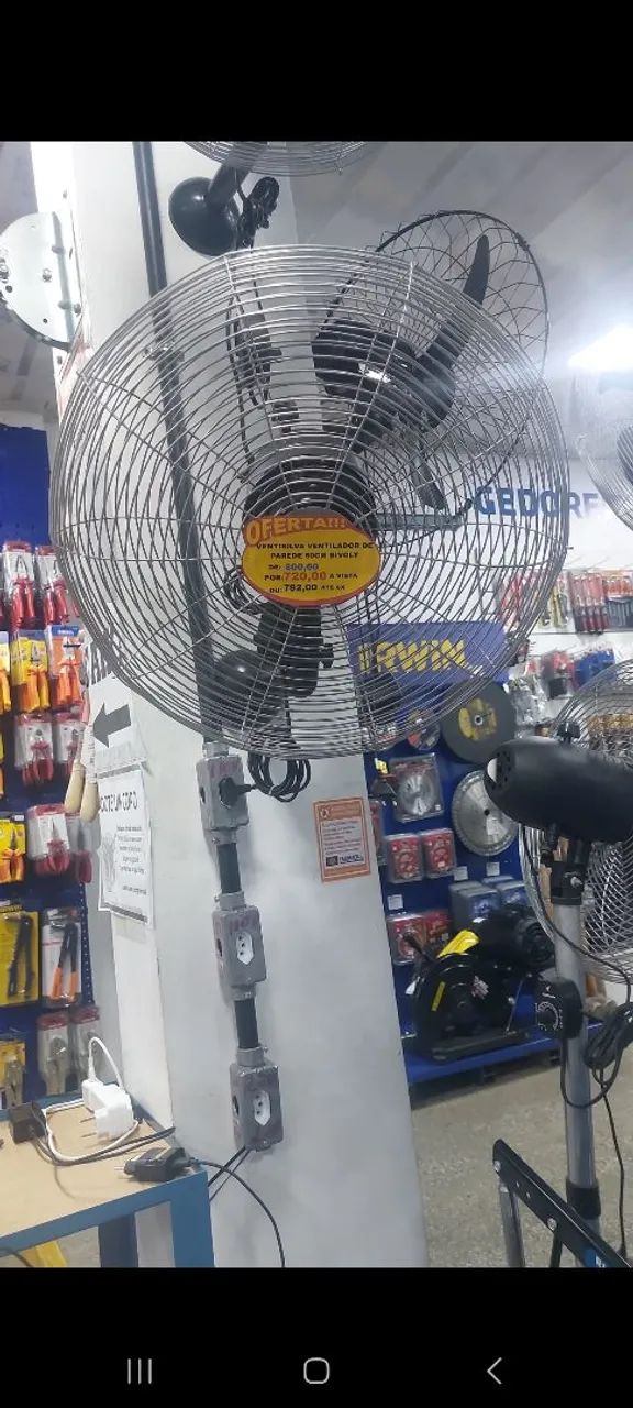 VENTILADOR DE PAREDE 50CM 127/220V  BV VENTISILVA - Foto 2