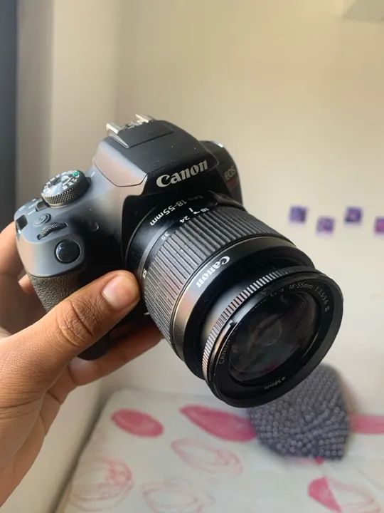 câmera profissional cânon t7 plus  - Foto 2