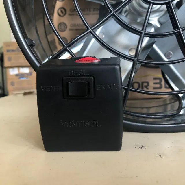 Exaustor Comercial 30CM com chave de controle - VENTISOL  - Foto 4