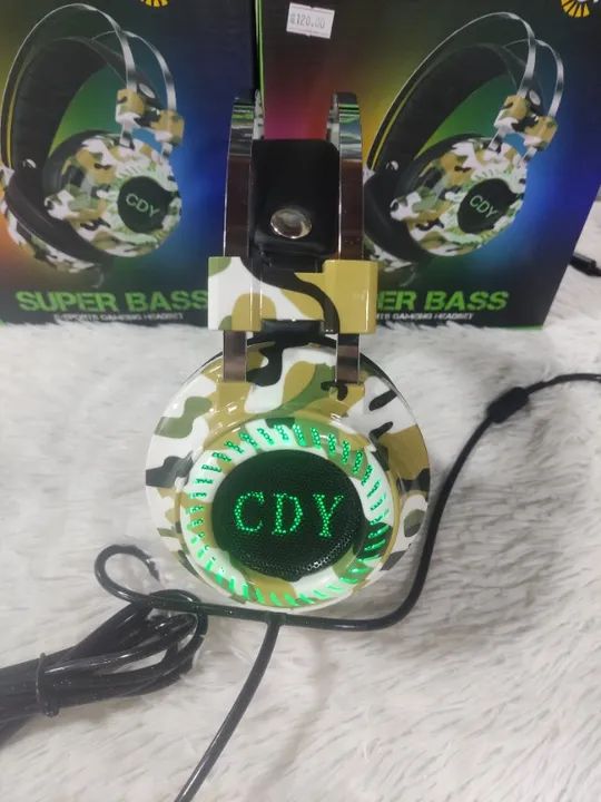 Fone de Ouvido Gamer para Pc e Notebook Cindy - Foto 5