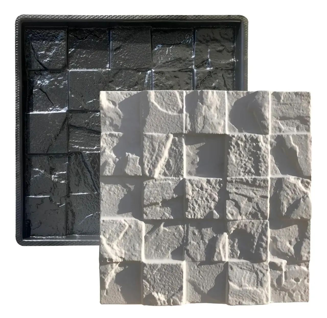 Formas de placa de gesso 3d nova