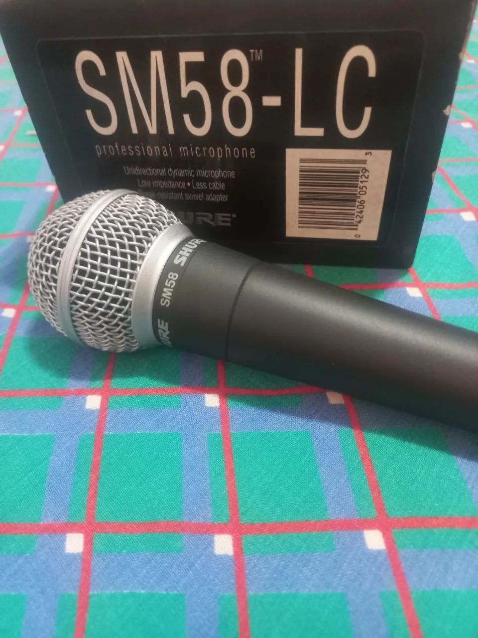 Microfone Shure SM58-LC Profissional