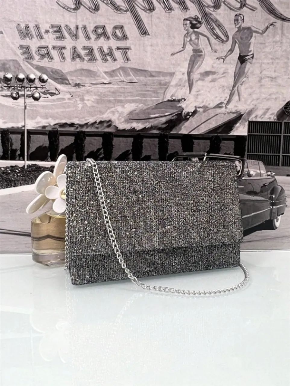 Bolsa Feminina baguette Transversal De Ombro E Mão