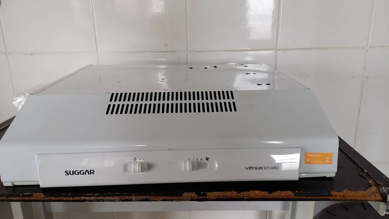 Coifa Suggar Venus 60 Turbo - 2 Velocidades