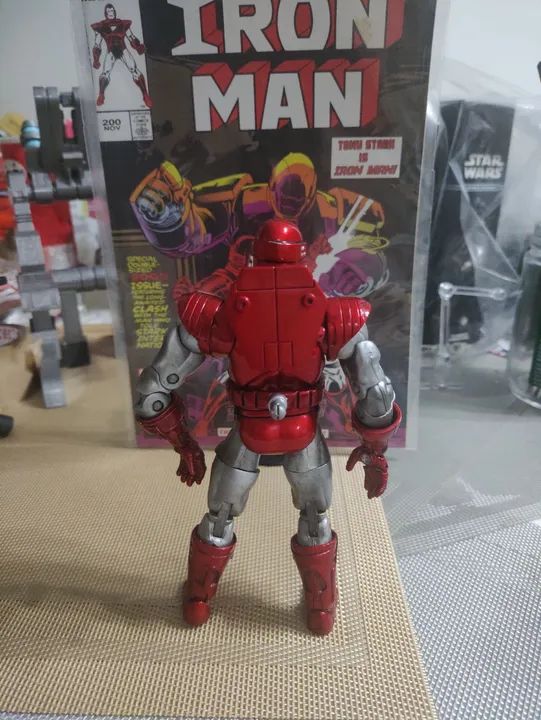 Boneco Iron Man Figura de Ação Marvel Legends Série VII toybiz - Foto 4