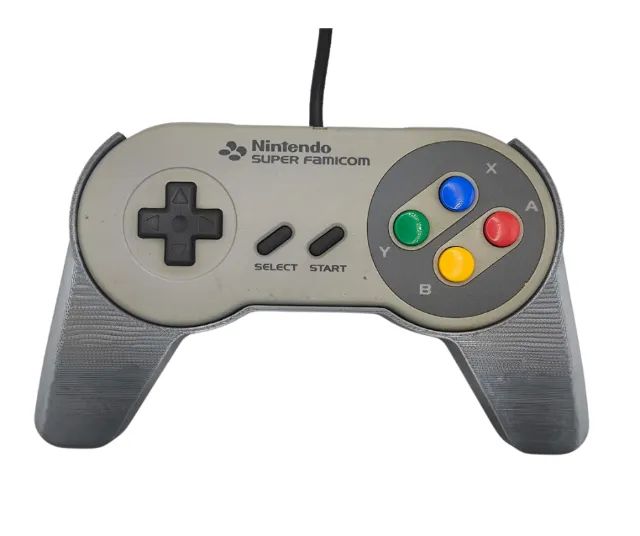 Grip ergonômico compatível com Super Nintendo, Super Famicom e 8BitDo SN30