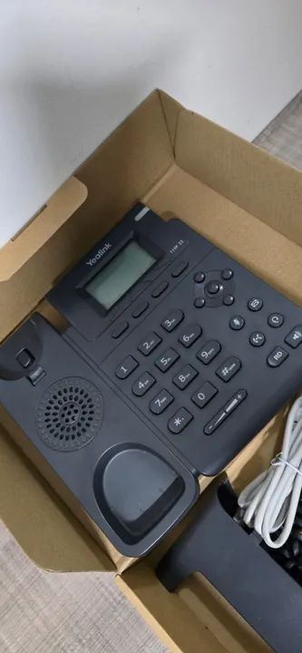  APARELHOS VOIP YEALINK T 19 - LOTE DE 06 APARELHOS - Foto 3