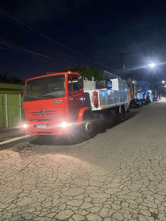 Mercedes Benz 1718 M Comboio De Impacto Gascom - Foto 3