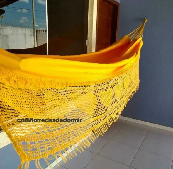 Rede de Dormir Delicate Tecido Liso -Entrega Grátis 