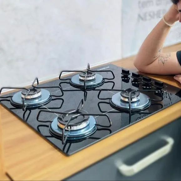 Cooktop Chamalux de 4 Bocas - Novo