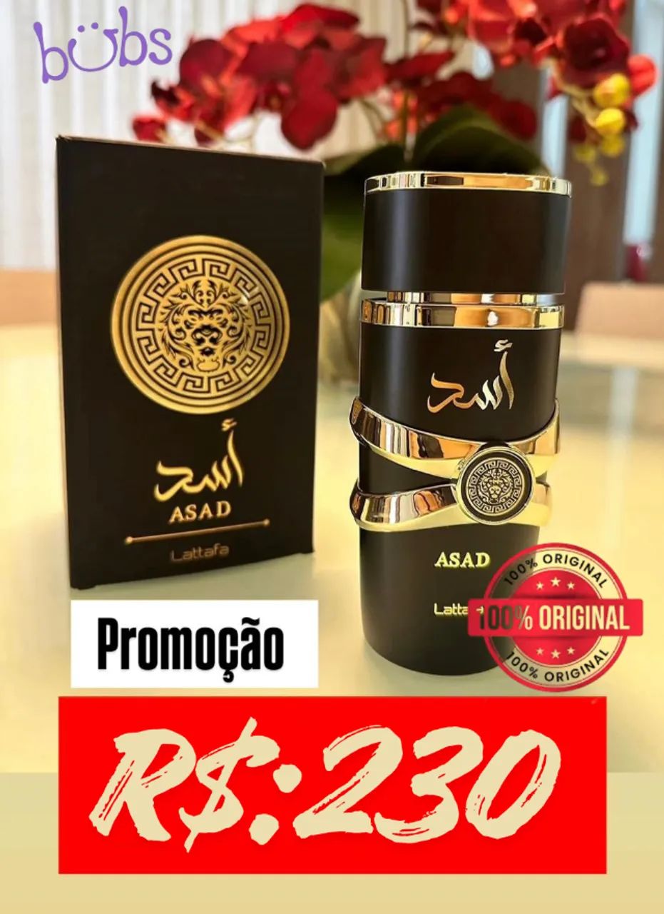 PERFUME ÁRABE ASAD LATTAFA