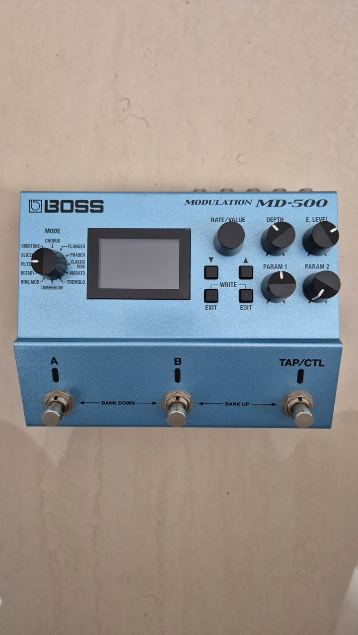 BOSS MD-500 | Pedal Multiefeitos de Modulação