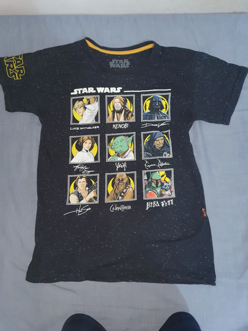 Camiseta infantil Star Wars Piticas